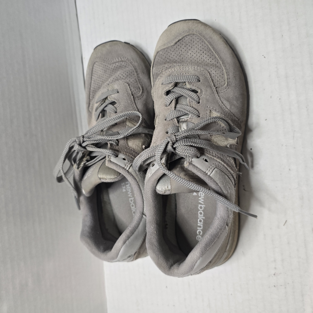 New Balance‎ Gray Sneakers Suede Low-Top